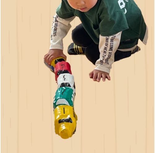 ペットボトル新幹線